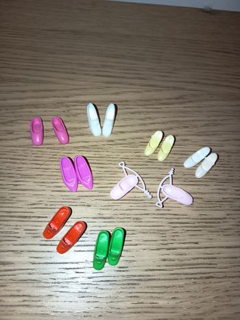 Lot chaussures barbie vintage