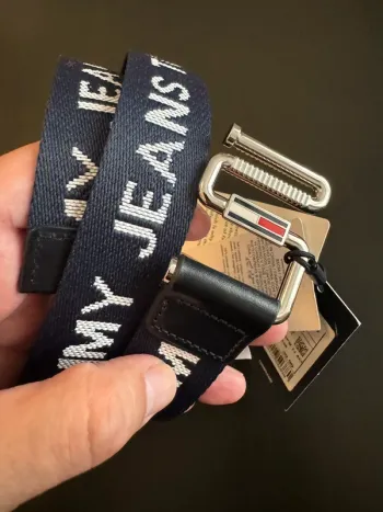 Ceinture Tommy Jeans bleu marine taille 85 cm