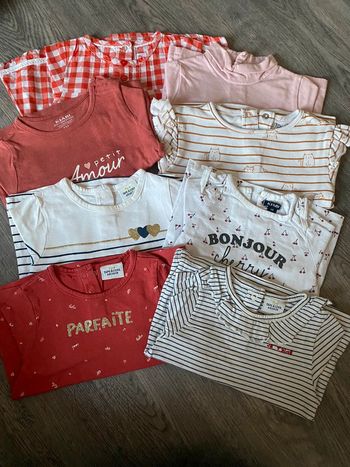 Blouses 6 mois