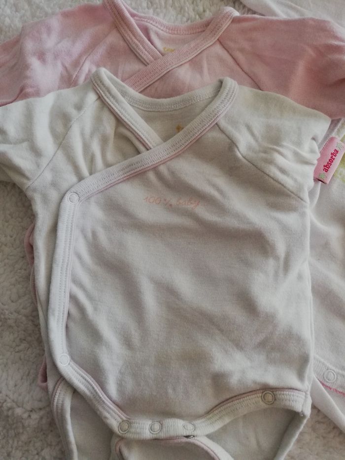 Bodies manches longues fille 1 mois - photo numéro 2