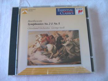 CD Essential Classics - Beethoven - Symphonies n° 5 et n° 2