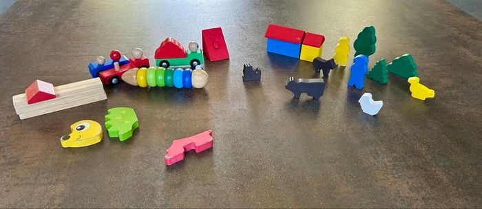 Lot jeux en bois - photo numéro 4