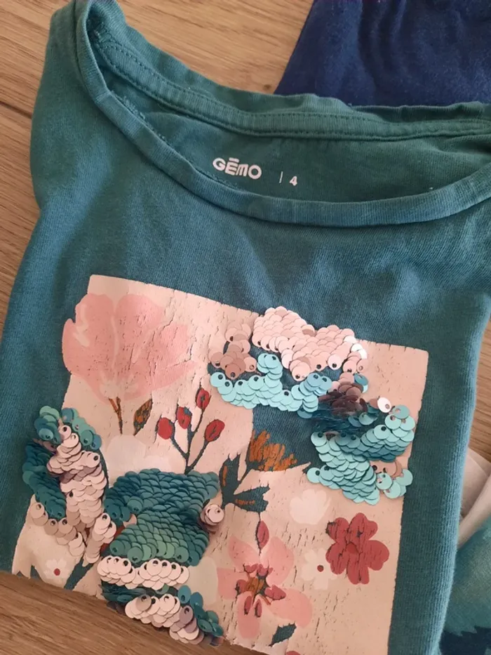 Tee shirt ML fille - photo numéro 5