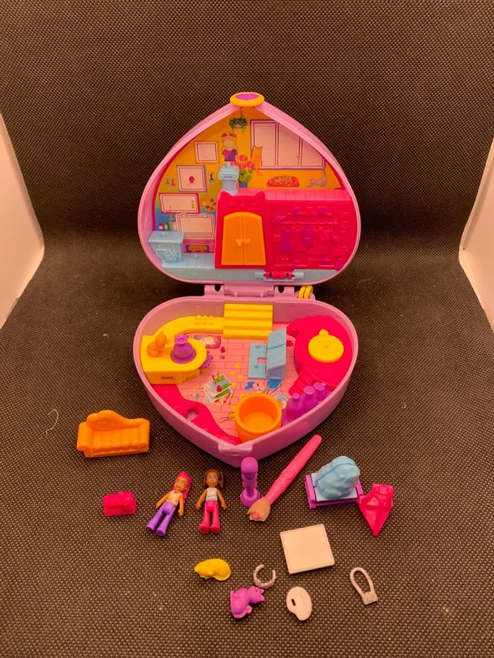 Coffret atelier de peinture polly pocket - photo numéro 2