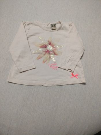 T-shirt fille 9 mois