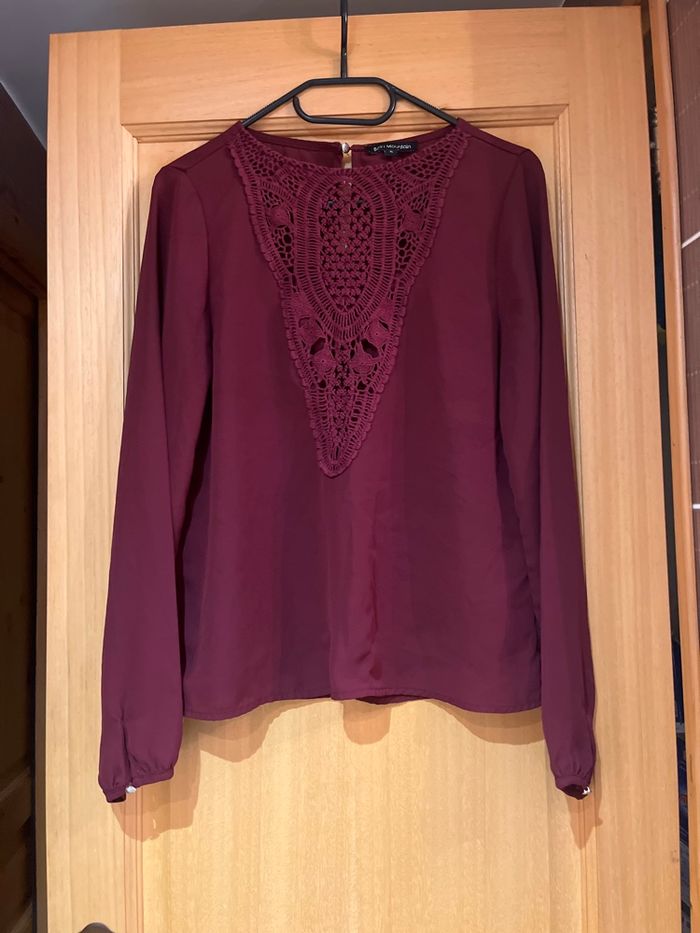 Blouse bordeaux