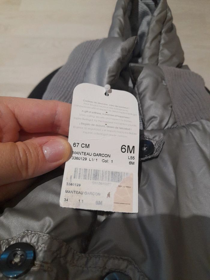 Manteau bébé 6 mois - photo numéro 3