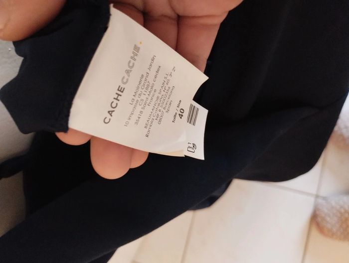 Robe bleu marine - photo numéro 4