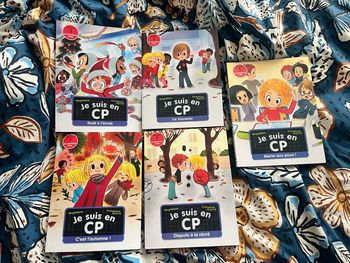 Lot livres je suis en cp niveau 1