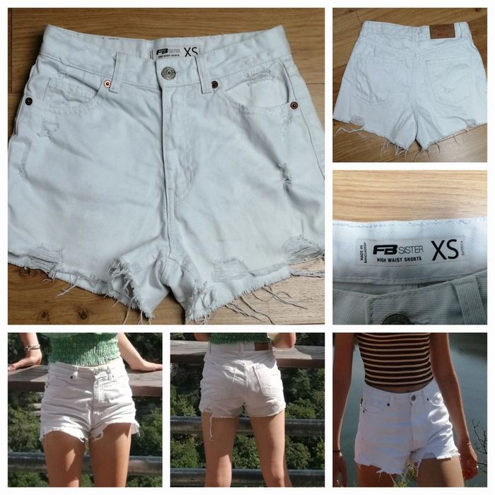 Short Blanc taille XS