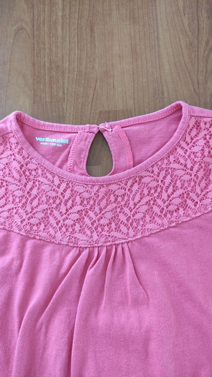 Tee-shirt manches longues taille 8 ans Verbaudet - photo numéro 4