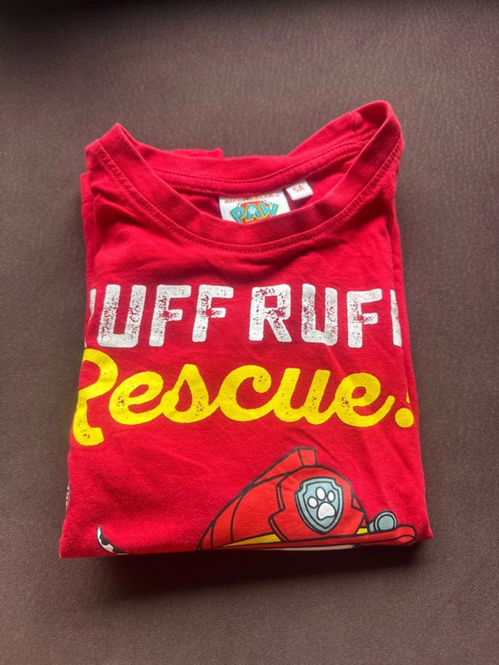 Lot n’4 de 4 t-shirts ML garçon 5