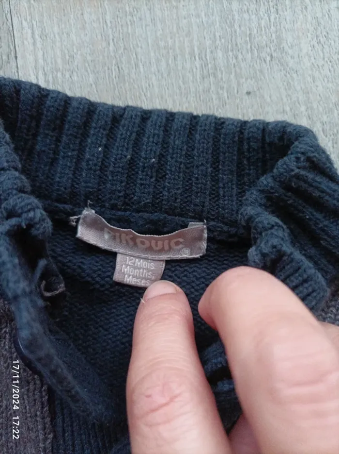 Gilet garçon 12 mois - photo numéro 3