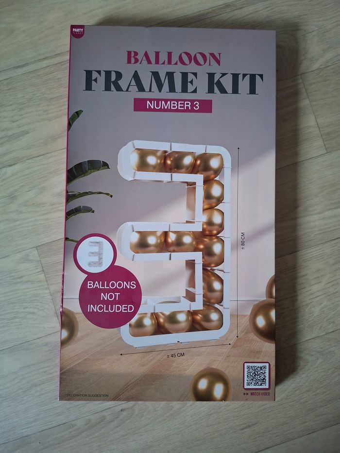 Lot 2 Structures Chiffres pour Ballons (2, 3) - NEUF