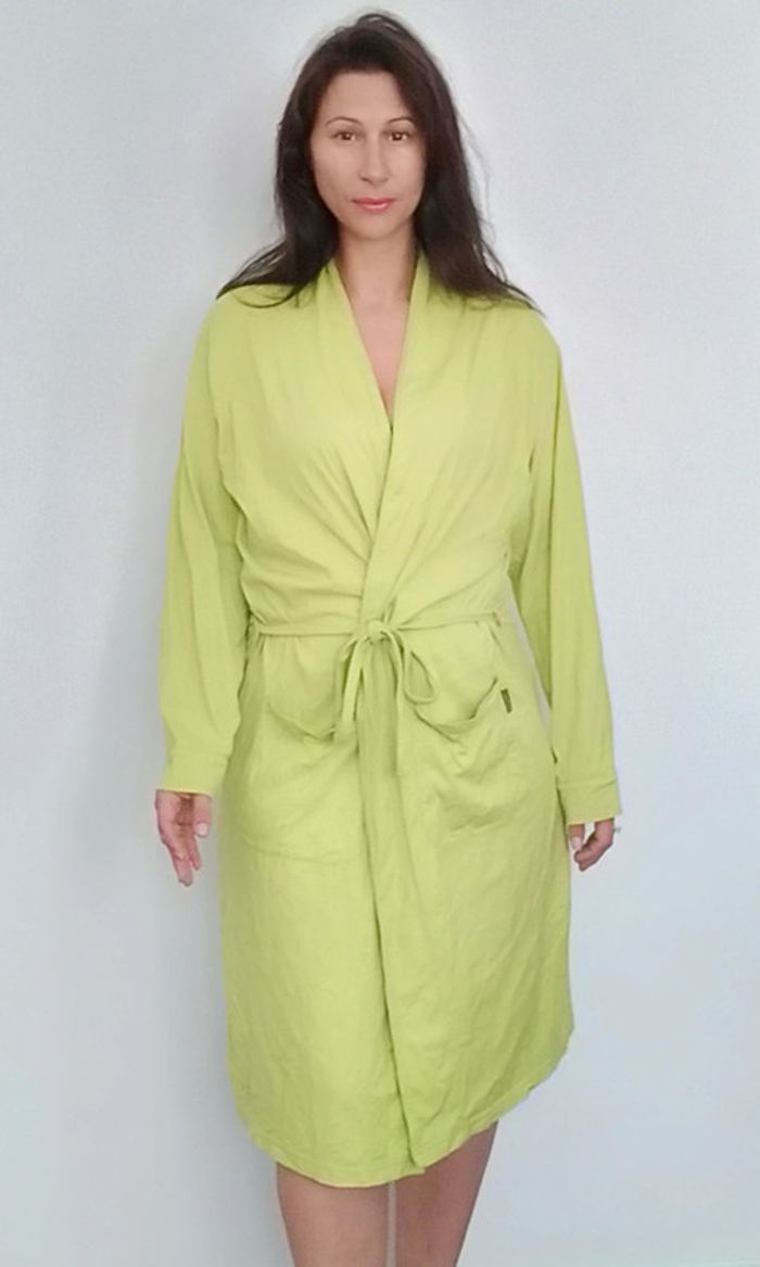 Robe de chambre anis - photo numéro 3