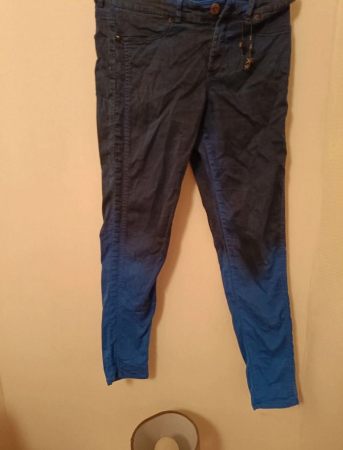 Jean/Pantalon Denim Bleu IKKS – Taille 30 (Mesures XXS/32)