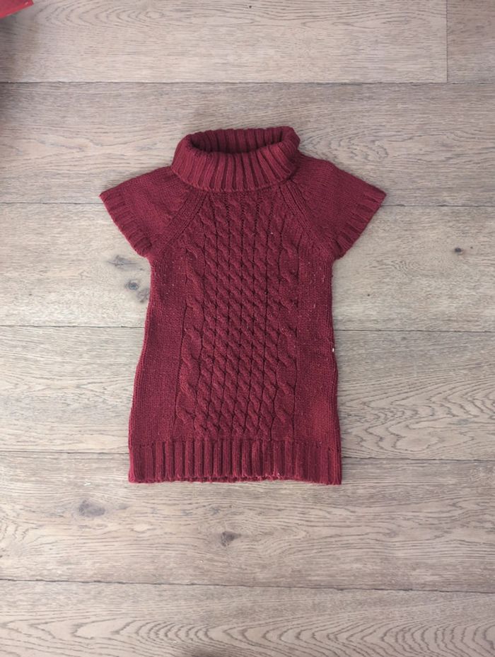 Robe pull maille kids graffiti 4/5 ans.