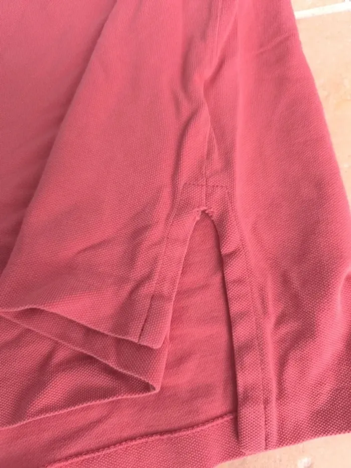 Polo Ralph Lauren homme taille 4XB rose saumon logo marine excellent état - photo numéro 9