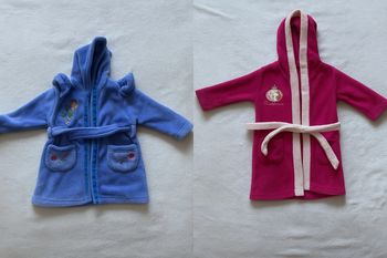 Lot de peignoir fille