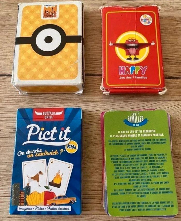 Jeu de cheval + 4 jeux de cartes - photo numéro 3