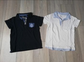 Lot de 2 polo tee-shirts manches courtes vertbaudet