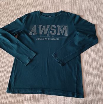 Tee shirt manches  14  ans