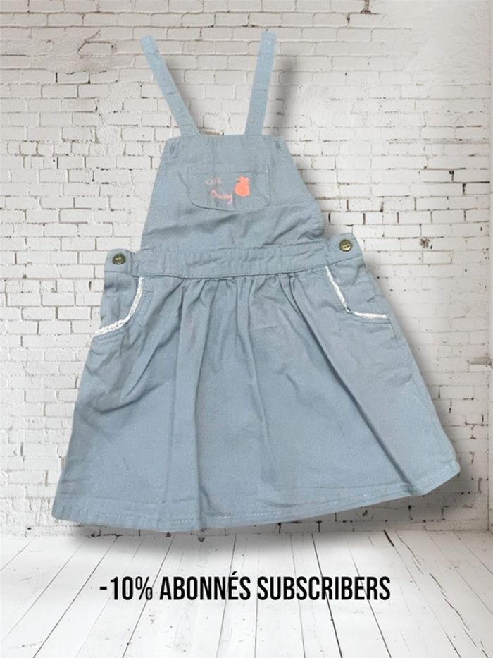 Robe bleu gris in extenso 18 mois
