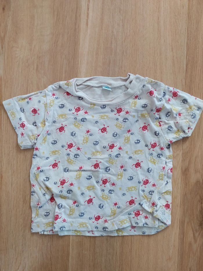 T-shirt 18 mois petits monstres