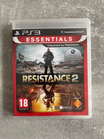 Jeu pour Sony PS3, Resistance 2, édition essentials en français.