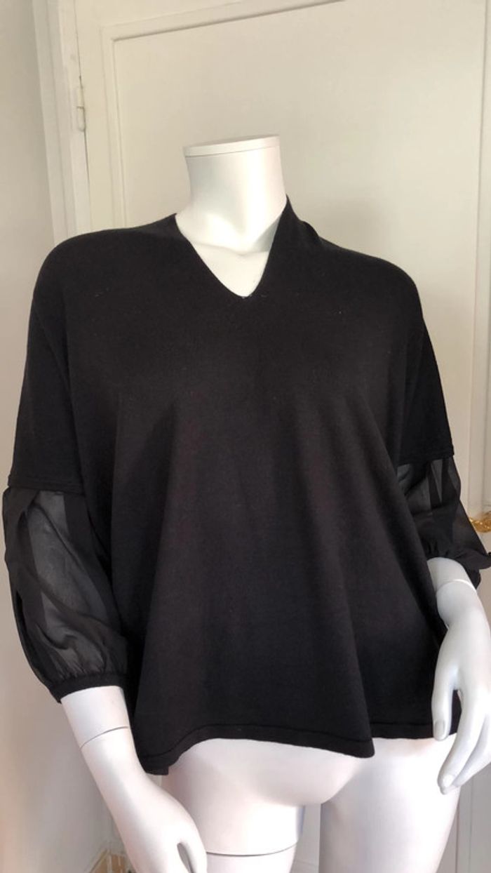 Pull col en v - photo numéro 5