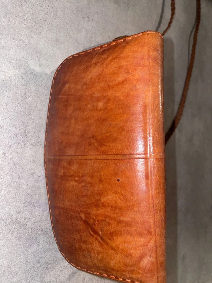 Sac à main en cuir Artisanal Vintage - photo numéro 7