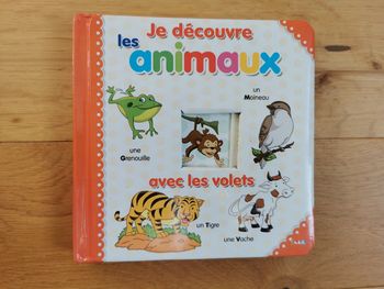 Livre animaux avec volets