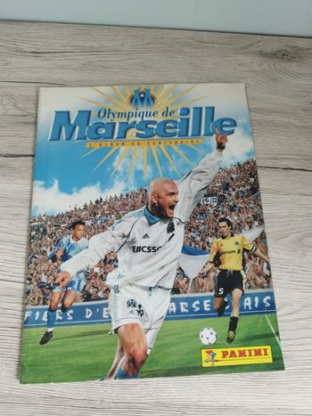 Album panini complet football olympique de Marseille