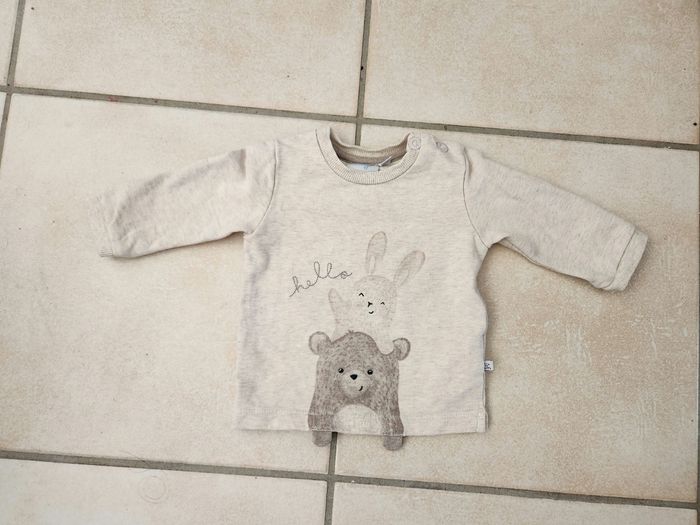 Sweat Feetje  taille 6 mois