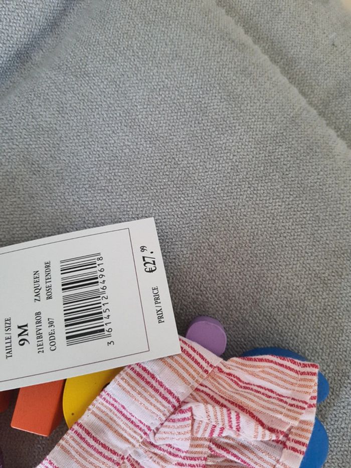 Ensemble Sergent Major robe et bloomer taille 9 mois neuf avec étiquettes - photo numéro 7