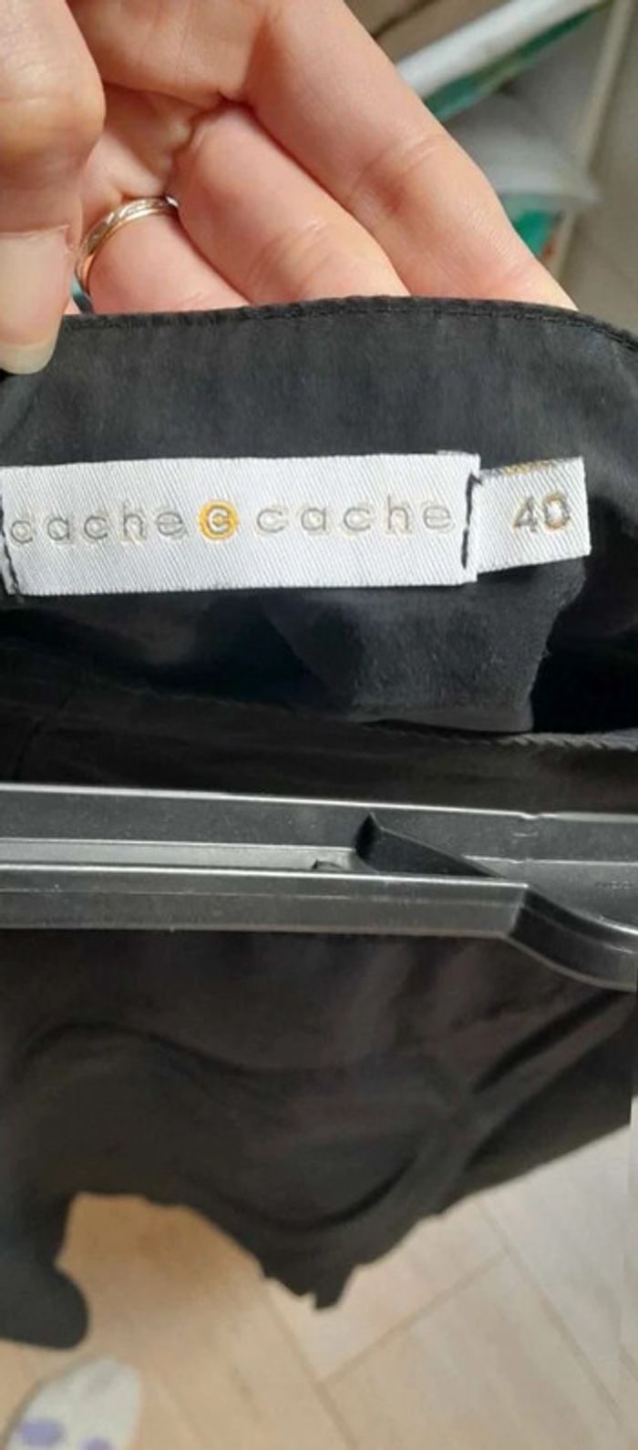 Jupe cache cache taille 40 avec tulle - photo numéro 3