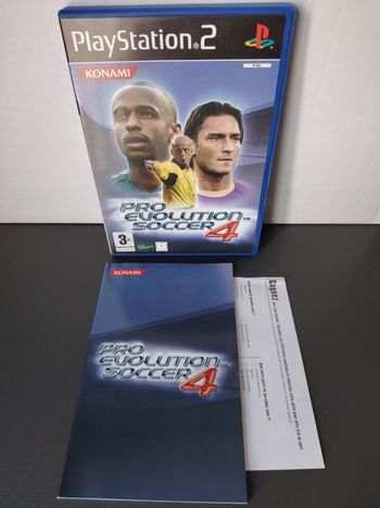 Boîtier Pro evolution soccer 4 ps2