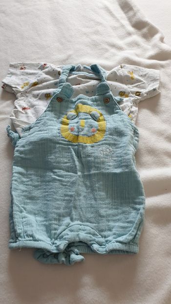 Lot salopettes 3 mois dont 1 été