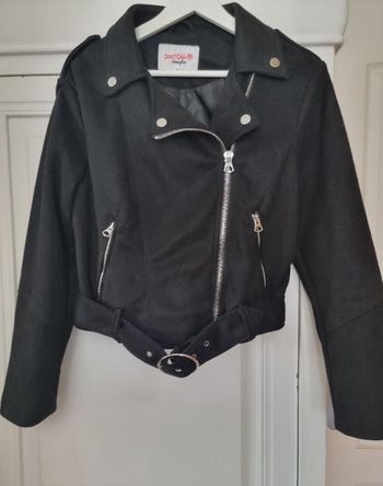 Veste blazer noire. T.38.