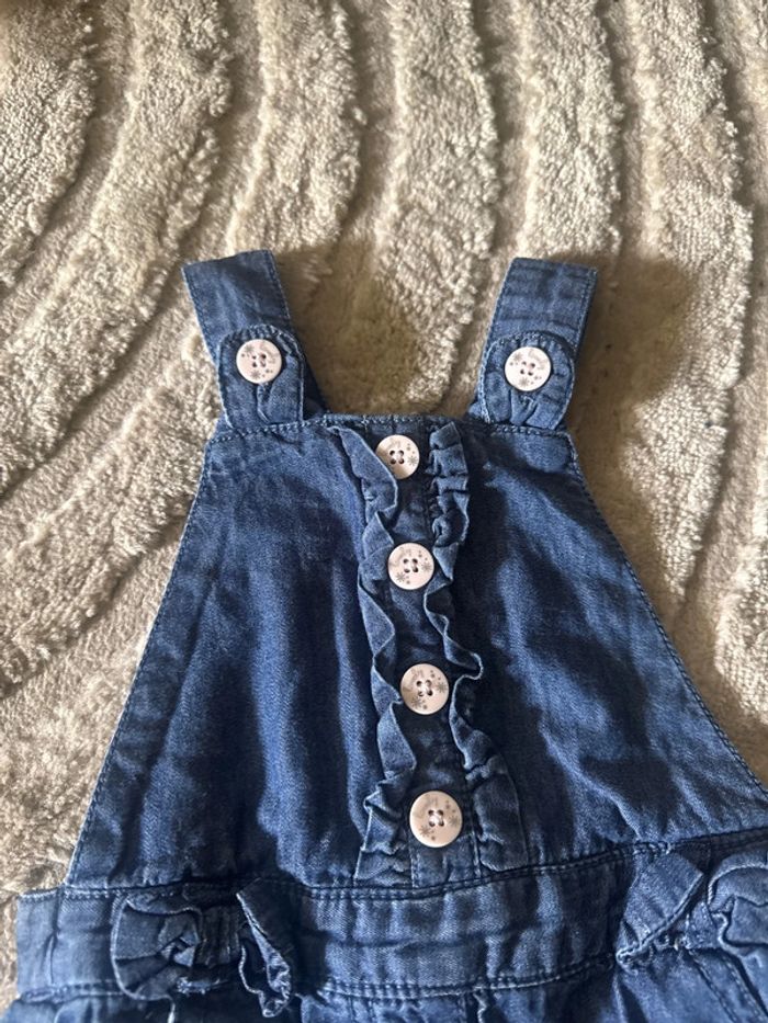 Salopette mini-short bébé - Tape à l’œil - 6 mois (68 cm) - photo numéro 2