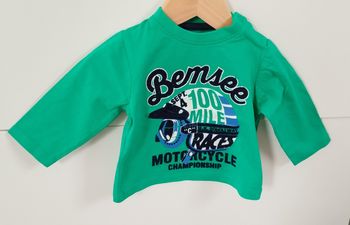 T-shirt ML garçon 3 mois boboli