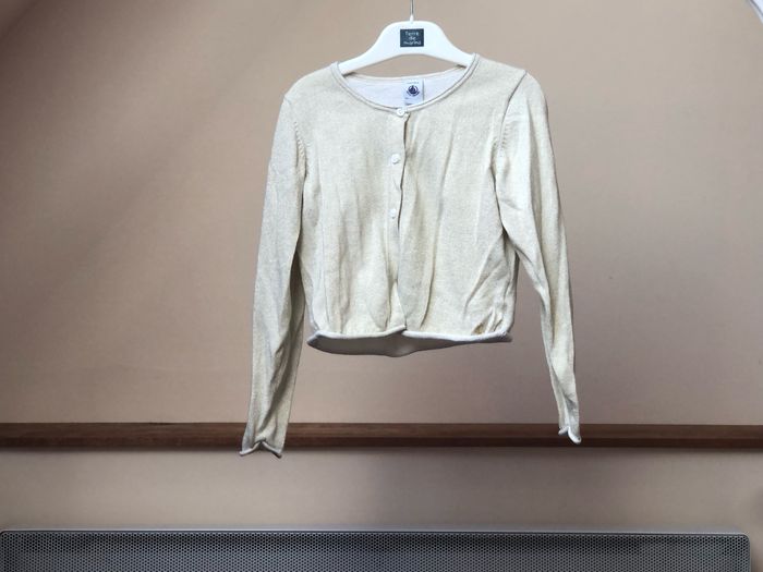 Gilet doré 6 ans Petit Bateau