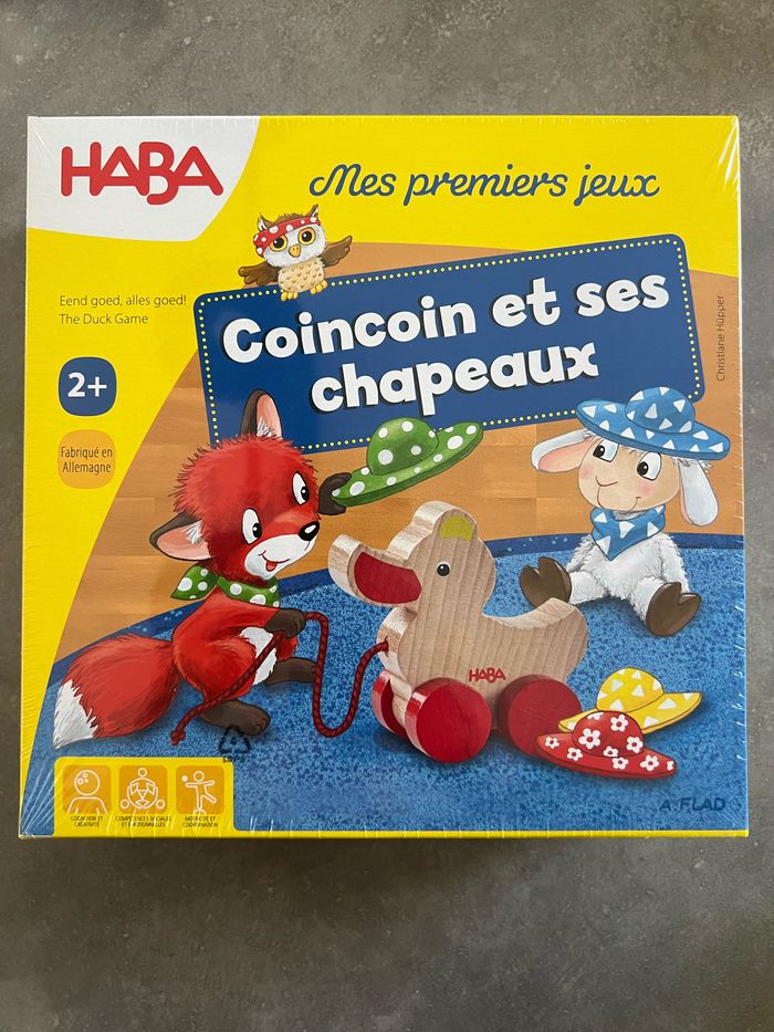 Coincoin et ses chapeaux HABA