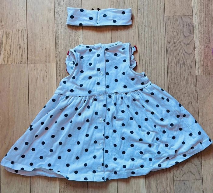 Robe et bandeau Minnie 3 mois Orchestra - photo numéro 2