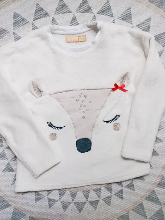 Pyjama chaud Noël Orchestra 5 ans Parfait État - photo numéro 2