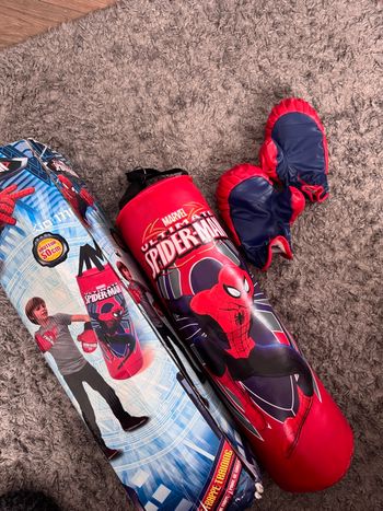 Set de boxe Spider-Man (sac + gants)