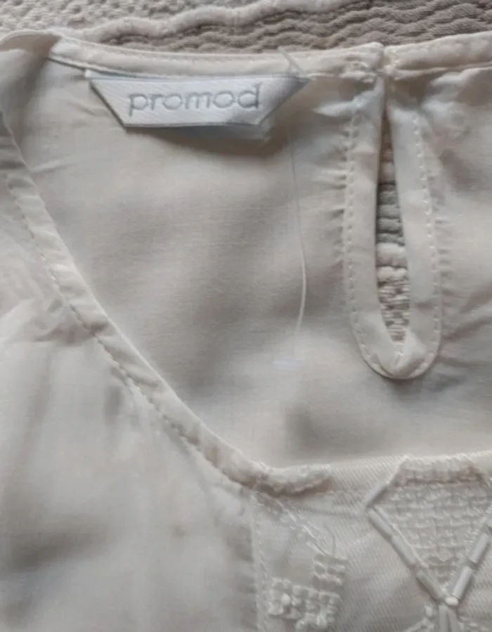 Blouse sans manches Promod t.36, 100% viscose - photo numéro 8