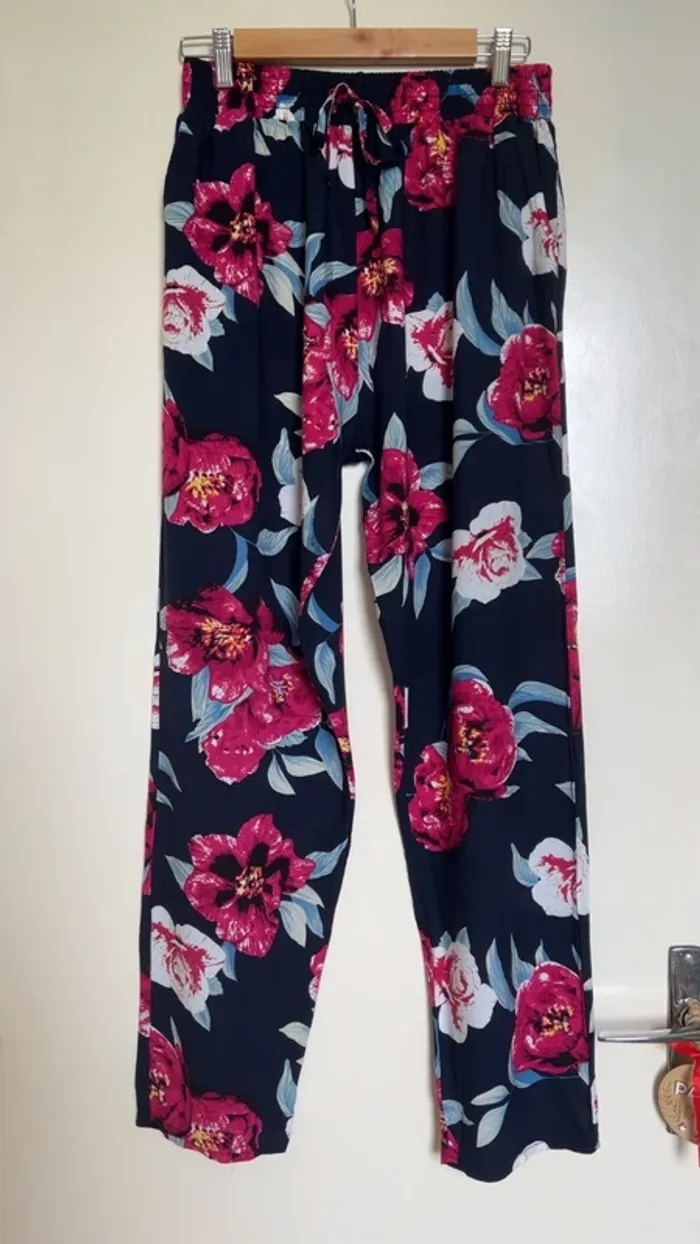 Pantalon fluide à fleurs – Taille élastique 🌺 - photo numéro 3