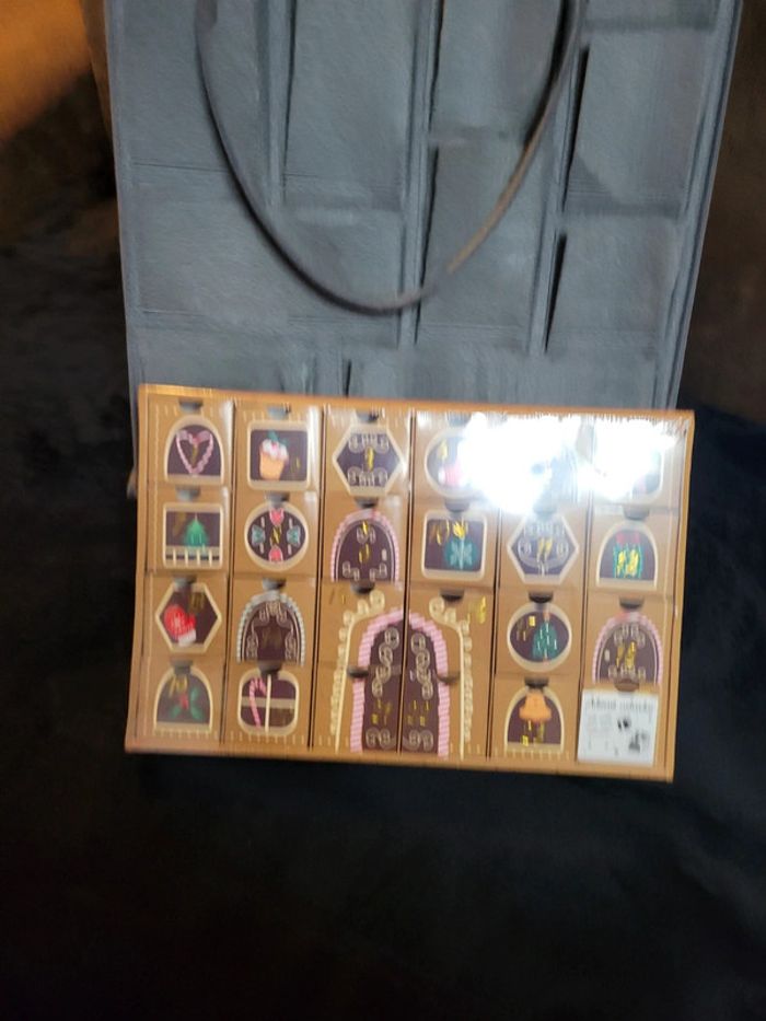 Calendrier de l avent dans sac feutrine. - photo numéro 3