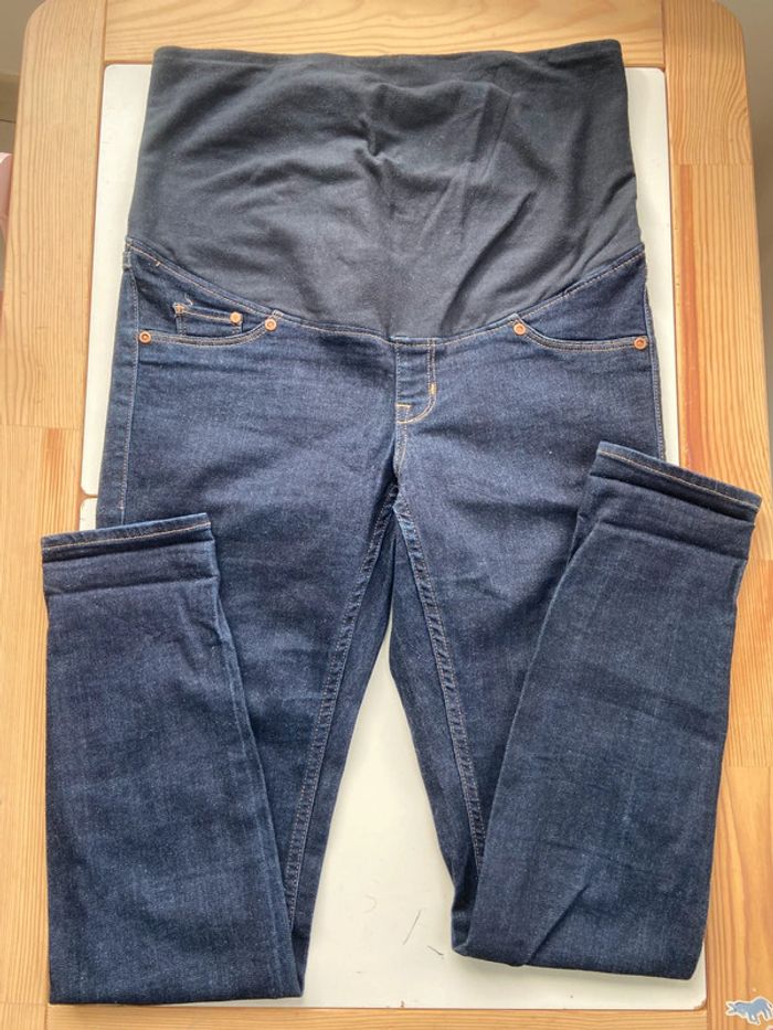 Pantalon jean de grossesse